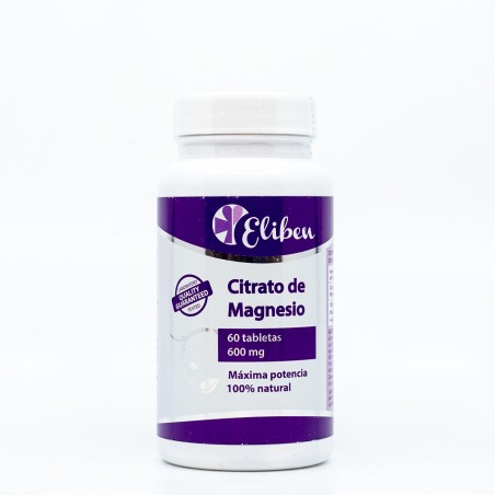 CITRATO MAGNESIO 60 TAB 600MG - GAMA ELIBEN