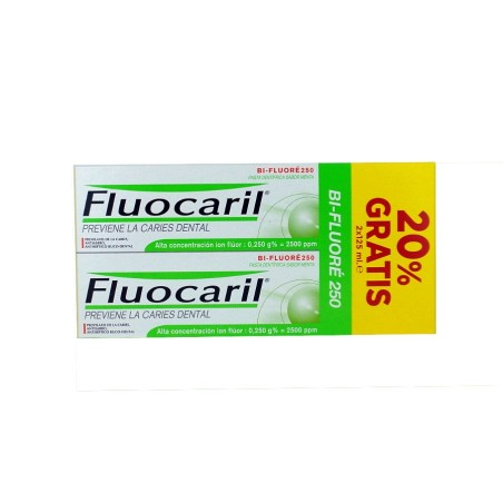 FLUOCARIL BI-FLUORE 125 ML 2 U 20% GRATIS