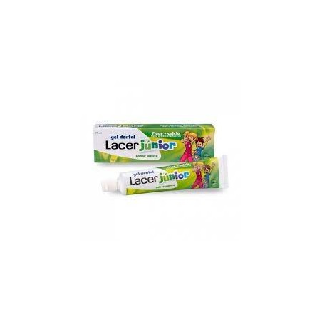 LACER JUNIOR GEL DENTAL 75 ML MENTA