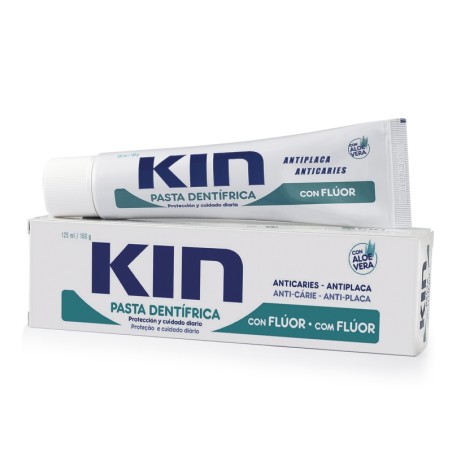 KIN PASTA DENTIFRICA 125 ML ANTIPLACA