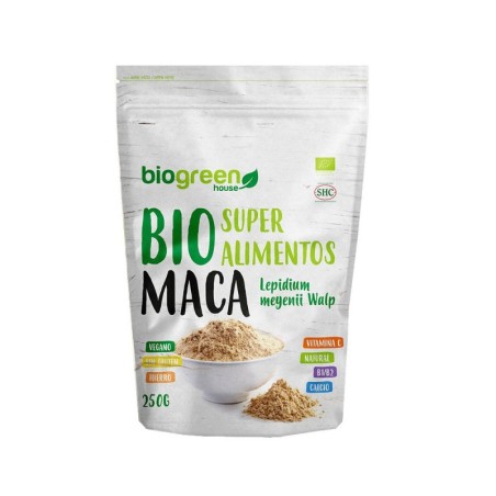 BIOGREEN MACA EN POLVO 250G BAMBU