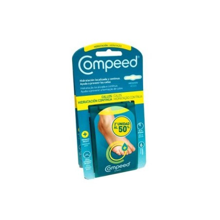 COMPEED CALLOS HIDRATACION CONTINUA 12 UDS 2º UD AL 50%