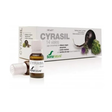 CYRASIL VIALES 14 VIALES 10 ML / 140ML SORIA NATURAL