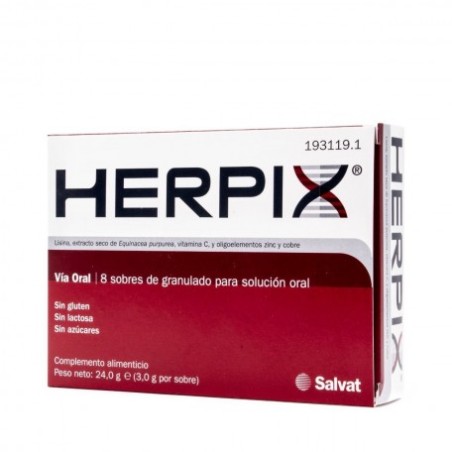 HERPIX 8 SOBRES SALVAT