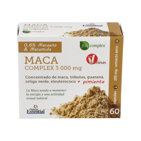 MACA COMPLEX 3000MG  60 CAP BAMBU