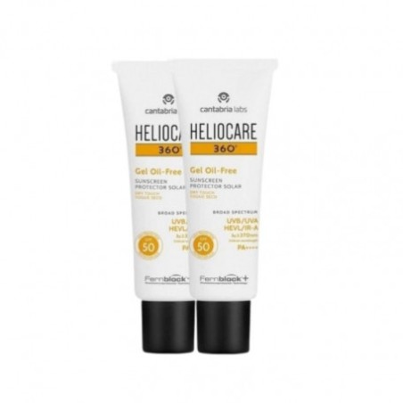 HELIOCARE ADVANCE 360PACK DUPLO GEL OILFREE ( LIBRE DE ACEITE) SPF50 50ML