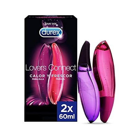 DUREX LOVERS CONNECT GEL ESTIMULANTE 60 ML 2 U