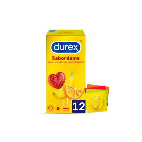 PRESERVATIVO DUREX SABOREAME 12 UNID FRUTAS