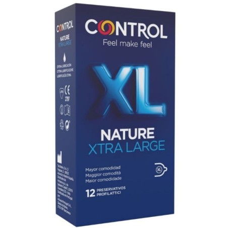 CONTROL ADAPTA XL PRESERVATIVOS 12 U