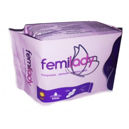 COMPRESAS FEMILADY DIA 10UND BAMBU