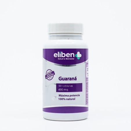 GUARANA 600MG 50 TAB -GAMA ELIBEN