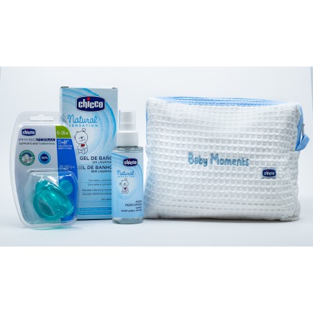 CHICCO NECESER BABY PIQUE AZUL