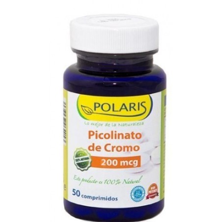 PICOLINATO DE CROMO 200 MCG 50 COMP POLARIS BAMBU