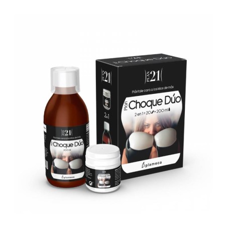 PLAN H CHOQUE DUO 200 ML + 20 CAPS PLAMECA