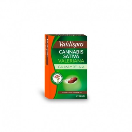 VALDISPRO CANNABIS SATIVA VALERIANA 24CAPS