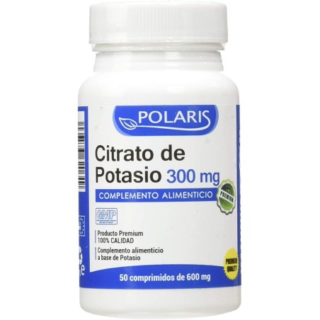 CITRATO DE POTASIO 300 MG 50 COMP POLARIS