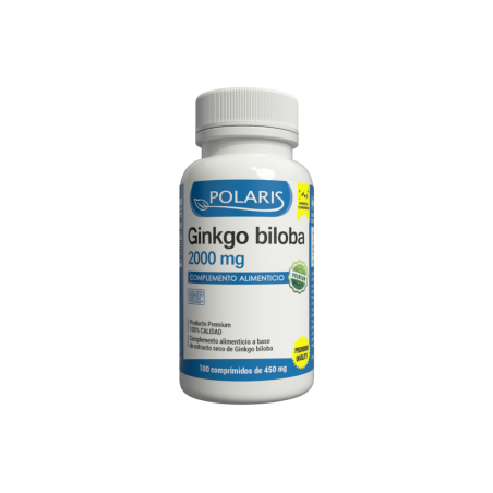 GINKGO BILOBA 2000MG 100 TABLETAS POLARIS