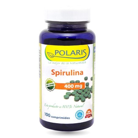 SPIRULINA 400MG.100 COMP POLARIS BAMBU