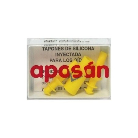 TAPONES OIDOS SILICONA APOSAN ADULTOS2 U