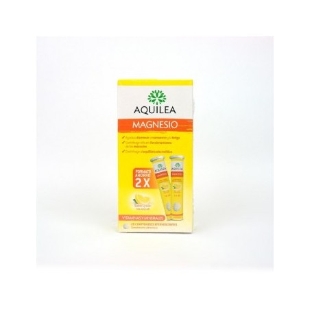 MAGNESIO AQUILEA EFERVESCENTE 300 MG 28 COMP EFE