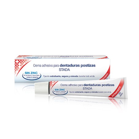 CREMA ADHESIVA PARA DENTADURAS POSTIZAS 75 G SIN SABOR STADA