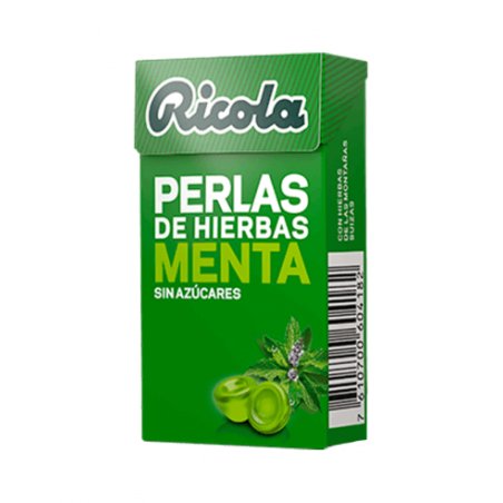 RICOLA PERLAS HIERBAS MENTA 25 G