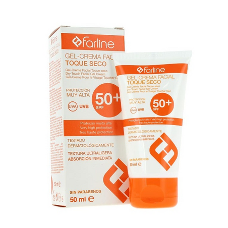 FARLINE GEL CREMA FACIAL TOQUE SECO SPF 50+ 50 ML