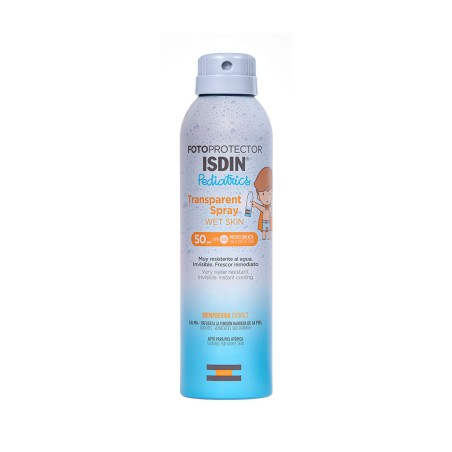 FOTOPROETCTOR ISDIN PEDIATRICO WET SKIN TRANSP SPRAY SPF 50 250 ML