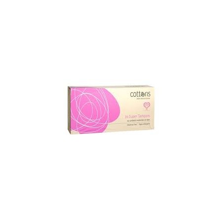 TAMPON SIN APLICADOR SUPER 16 UNID COTTONS FARMACOR CANARIAS