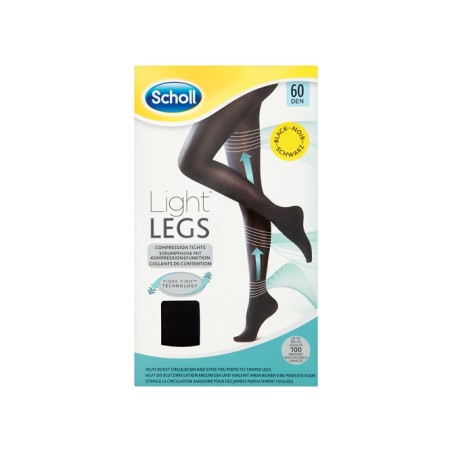 MEDIAS E.T. CINT COMP LIGERA 60 DEN SCHOLL LIGHT NEGRO T - M