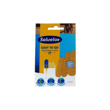 SALVELOX EASY TO GO APOSITO ADHESIVO RESISTENTE 24 U