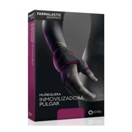 FARMALASTIC ADVANCE MUÑEQUERA INMOVILIZADORA PULGAR TALLA 1 CINFA