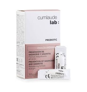 CUMLAUDE LAB: PREBIOTIC 10 OVULOS VAGINALES