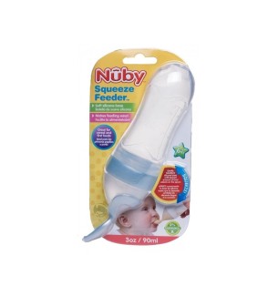 CUCHARA PARA PAPILLA  NUBY FORMATO BIBERON