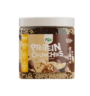 PROTEIN CRUNCHIES 550G SABOR DOUBLE CHOCOLATES