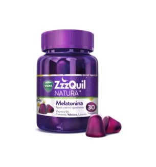 VICKS ZZZQUIL MELATONINA 30 GOMILONAS