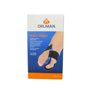 CORRECTOR NOCTURNO JUANETE HALLUX VALGUS HV-31(IZQUIERDA) ORLIMAN