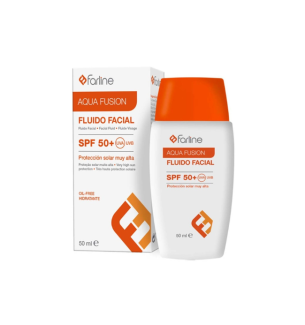 FARLINE AQUA FUSION FLUIDO SPF+50 FACIAL OIL FREE HIDRATANTE 50ML