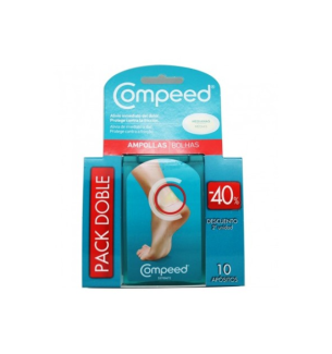 COMPEED AMPOLLAS PACK DOBLE 10 APOSITOS MEDIANOS