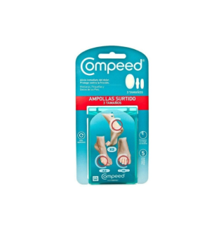 COMPEED AMPOLLAS HIDROCOLOIDE SURTIDO 5 U