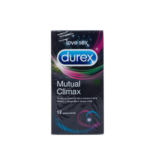 DUREX MUTUAL CLIMAX PRESERVATIVOS 12 U