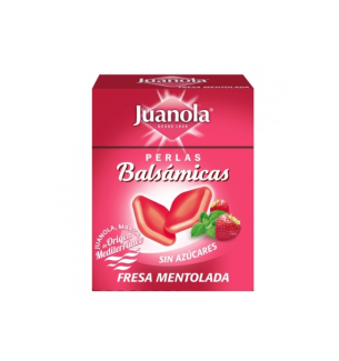 JUANOLA PERLAS 25 G FRESA MENTOLADA