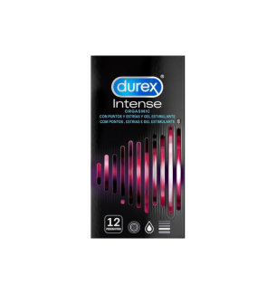 DUREX INTENSE ORGASMIC PRESERVATIVOS 12 PRESER