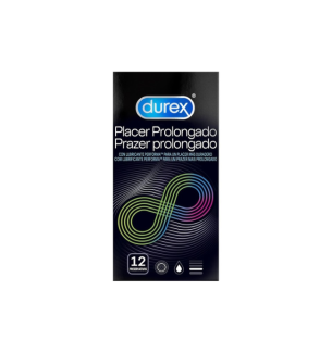 DUREX PRESERVATIVOS PLACER PROLONGADO 12MM